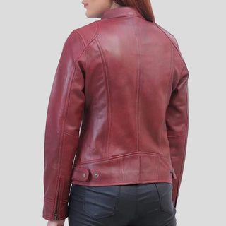 maroom cafe racer jacket