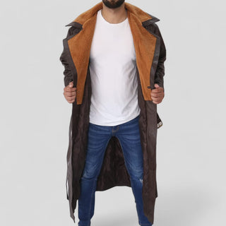 Blade Runner 2049 Ryan Gosling Brown Trench Coat